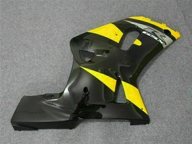 2001-2003 Jaune Noir Suzuki GSXR 600/750 Carénage Moto 2001-2003 Jaune Noir Suzuki GSXR 600/750 Carénage Moto
