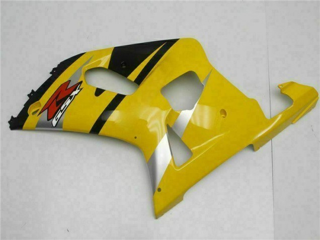 2001-2003 Jaune Suzuki GSXR 600/750 Carénage Moto 2001-2003 Jaune Suzuki GSXR 600/750 Carénage Moto