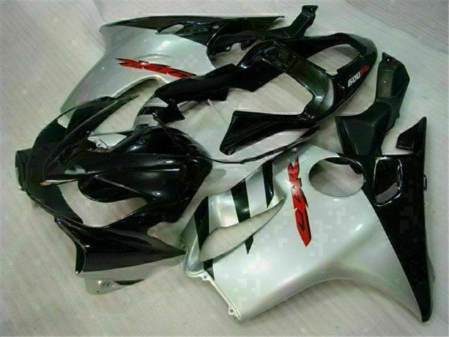 2001-2003 Noir Argent Honda CBR600 F4i Carénages Moto 2001-2003 Noir Argent Honda CBR600 F4i Carénages Moto