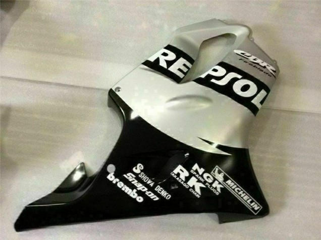 2001-2003 Noir Argent Repsol Honda CBR600 F4i Carénage Moto