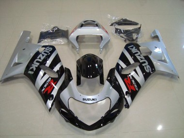 2001-2003 Noir Argent Suzuki GSXR 750 Carénage Moto