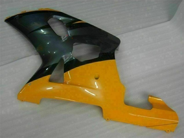2001-2003 Noir Jaune Suzuki GSXR 600/750 Carénage Moto 2001-2003 Noir Jaune Suzuki GSXR 600/750 Carénage Moto