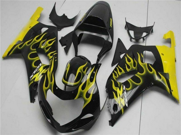 2001-2003 Noir Suzuki GSXR 600/750 Carénage Moto 2001-2003 Noir Suzuki GSXR 600/750 Carénage Moto