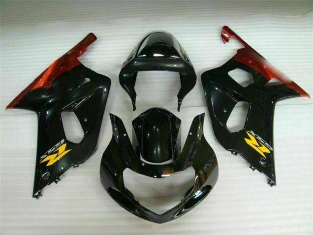 2001-2003 Noir Suzuki GSXR 600/750 Carénages Moto 2001-2003 Noir Suzuki GSXR 600/750 Carénages Moto