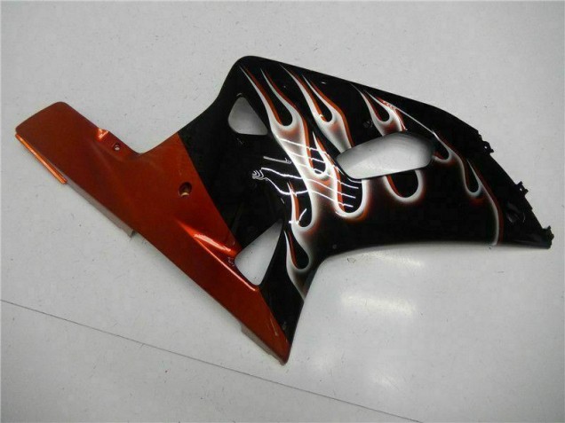 2001-2003 Noir Suzuki GSXR 600/750 Kit Carénages Motos & Plastique 2001-2003 Noir Suzuki GSXR 600/750 Kit Carénages Motos & Plastique
