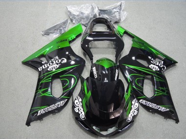 2001-2003 Noir Vert Corona Extra Suzuki GSXR 600 Carénage Moto