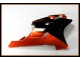 2001-2003 Orange Noir Honda CBR600 F4i Carrosserie Moto 2001-2003 Orange Noir Honda CBR600 F4i Carrosserie Moto