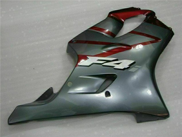 2001-2003 Rouge Argent Honda CBR600 F4i Carénages Moto