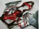 2001-2003 Rouge Argent Honda CBR600 F4i Carénages Moto