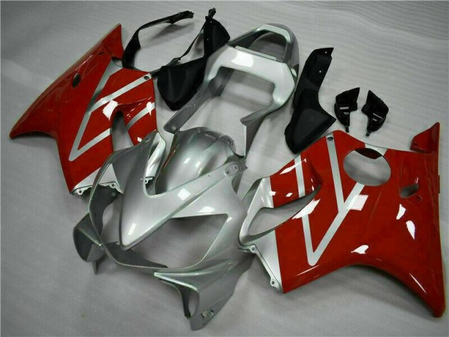 2001-2003 Rouge Argent Honda CBR600 F4i Carrosserie Moto 2001-2003 Rouge Argent Honda CBR600 F4i Carrosserie Moto