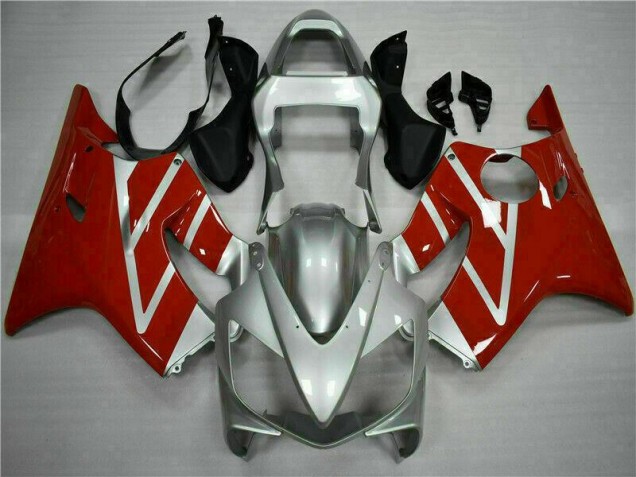 2001-2003 Rouge Argent Honda CBR600 F4i Carrosserie Moto 2001-2003 Rouge Argent Honda CBR600 F4i Carrosserie Moto