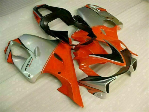 2001-2003 Rouge Argent Honda CBR600 F4i Kit Carénages Motos Complet 2001-2003 Rouge Argent Honda CBR600 F4i Kit Carénages Motos Complet