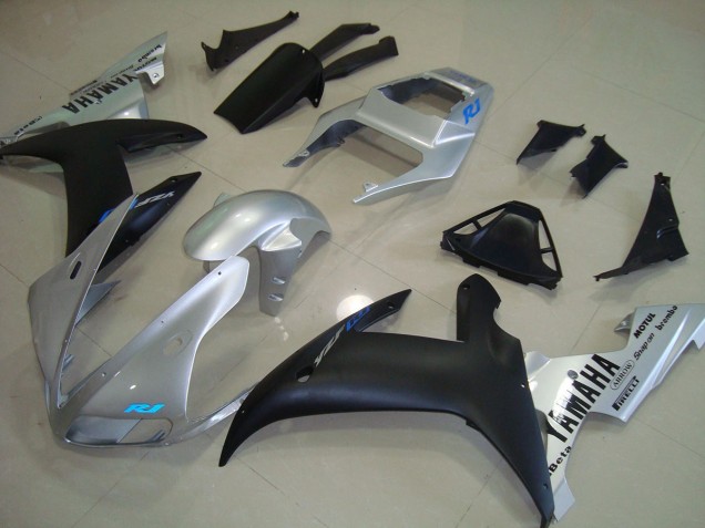 2002-2003 Argent Bleu Yamaha YZF R1 Carénage Moto