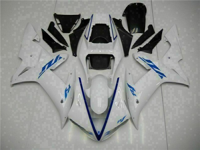 2002-2003 Blanc Yamaha YZF R1 Carénage Moto 2002-2003 Blanc Yamaha YZF R1 Carénage Moto