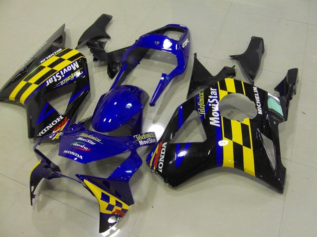2002-2003 Bleu Movistar Honda CBR900RR 954 Carénage Moto