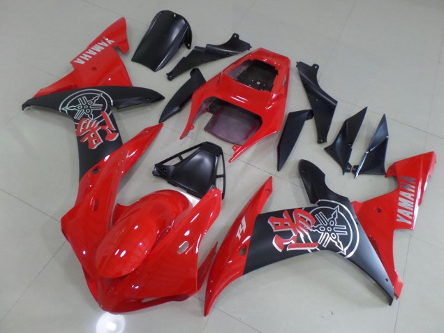2002-2003 Matte Rouge Yamaha YZF R1 Carénage Moto 2002-2003 Matte Rouge Yamaha YZF R1 Carénage Moto