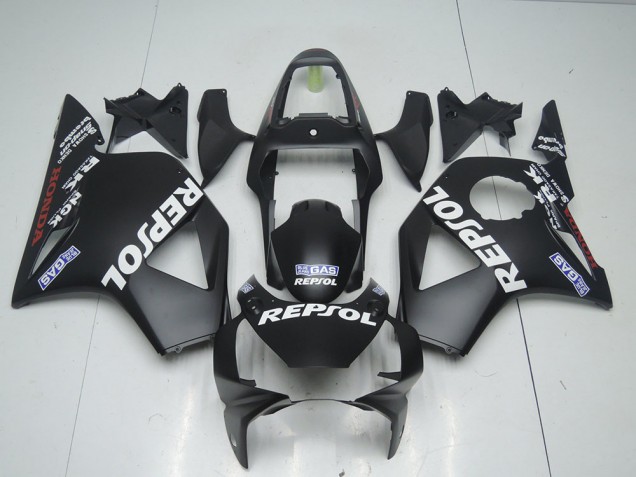 2002-2003 Noir Mat Repsol Honda CBR900RR 954 Carénage Moto 2002-2003 Noir Mat Repsol Honda CBR900RR 954 Carénage Moto