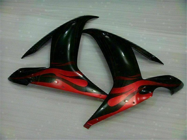 2002-2003 Noir Rouge Yamaha YZF R1 Carénages Moto 2002-2003 Noir Rouge Yamaha YZF R1 Carénages Moto