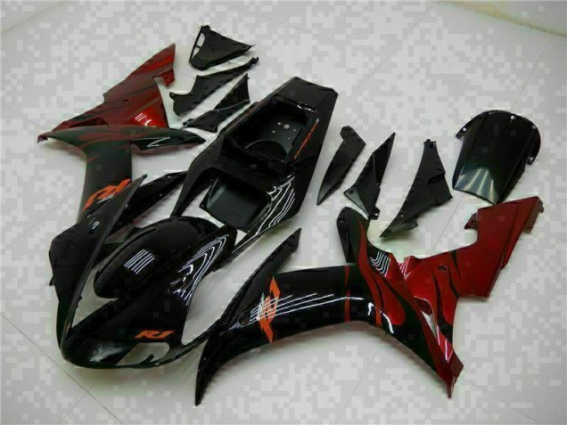 2002-2003 Noir Yamaha YZF R1 Carénages ABS 2002-2003 Noir Yamaha YZF R1 Carénages ABS