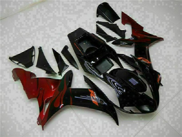 2002-2003 Noir Yamaha YZF R1 Carénages ABS 2002-2003 Noir Yamaha YZF R1 Carénages ABS