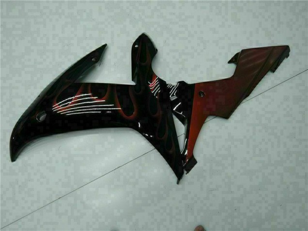 2002-2003 Noir Yamaha YZF R1 Kit Carénages Motos Complet