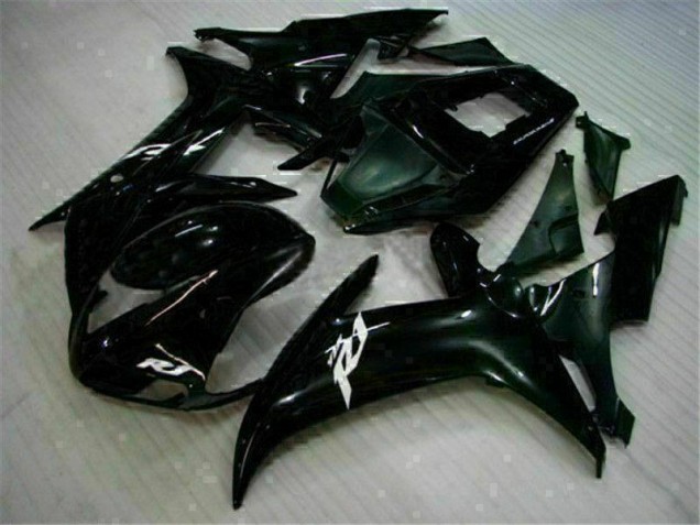 2002-2003 Noir Yamaha YZF R1 Kit Carénages Motos