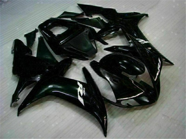 2002-2003 Noir Yamaha YZF R1 Kit Carénages Motos