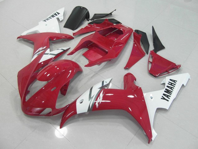 2002-2003 Rouge Blanc Yamaha YZF R1 Carénage Moto 2002-2003 Rouge Blanc Yamaha YZF R1 Carénage Moto