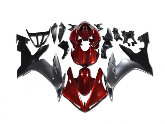 2002-2003 Rouge Gris Noir Yamaha YZF R1 Carénage Moto 2002-2003 Rouge Gris Noir Yamaha YZF R1 Carénage Moto