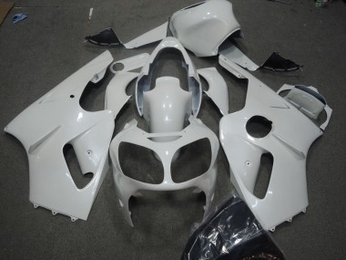 2002-2006 Blanc Kawasaki ZX12R Carénage Moto