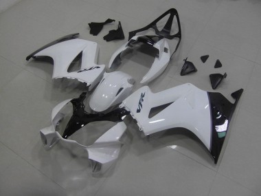 2002-2013 Blanc Noir Honda VFR800 Carénages Moto