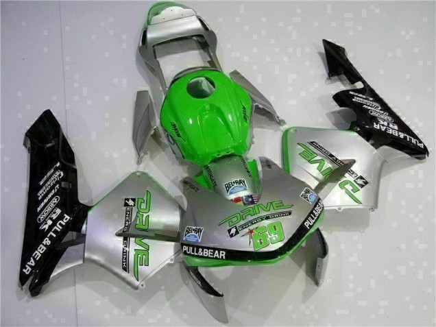 2003-2004 Argent Honda CBR600RR Carénage Moto 2003-2004 Argent Honda CBR600RR Carénage Moto