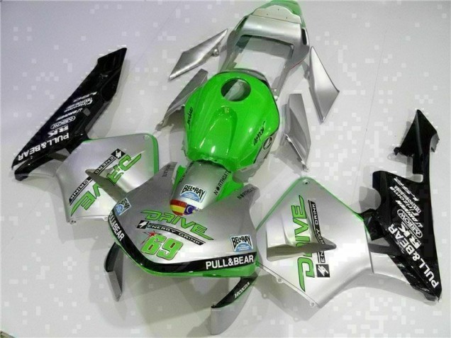 2003-2004 Argent Honda CBR600RR Carénage Moto 2003-2004 Argent Honda CBR600RR Carénage Moto