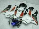 2003-2004 Blanc Bleu Honda CBR600RR Carénage Moto 2003-2004 Blanc Bleu Honda CBR600RR Carénage Moto