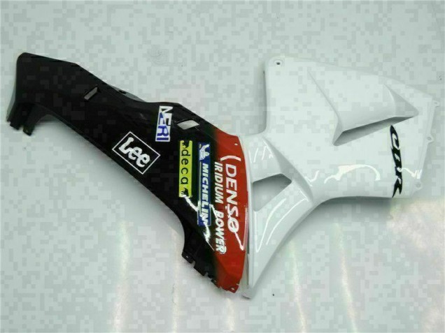 2003-2004 Blanc Bleu Honda CBR600RR Carénage Moto 2003-2004 Blanc Bleu Honda CBR600RR Carénage Moto