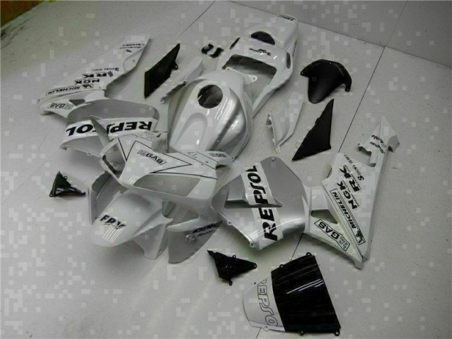 2003-2004 Blanc Repsol Honda CBR600RR Carénages Moto 2003-2004 Blanc Repsol Honda CBR600RR Carénages Moto