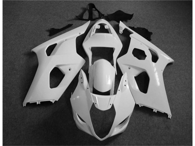 2003-2004 Blanc Suzuki GSXR 1000 Kit Carénages Motos 2003-2004 Blanc Suzuki GSXR 1000 Kit Carénages Motos
