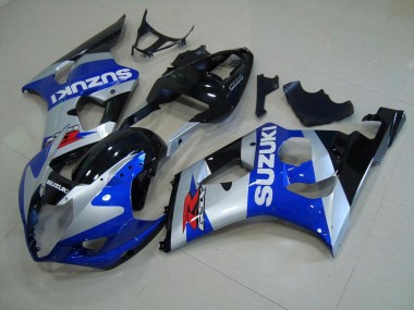 2003-2004 Bleu Argent Suzuki GSXR 1000 Carénage Moto