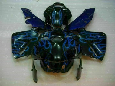 2003-2004 Bleu Honda CBR600RR Kit Carénages Motos Complet