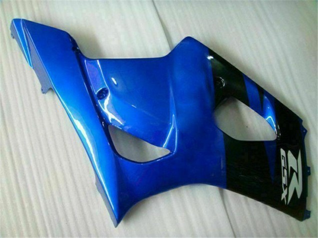 2003-2004 Bleu Noir Suzuki GSXR 1000 Carénage Moto 2003-2004 Bleu Noir Suzuki GSXR 1000 Carénage Moto