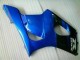 2003-2004 Bleu Noir Suzuki GSXR 1000 Carénage Moto 2003-2004 Bleu Noir Suzuki GSXR 1000 Carénage Moto