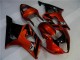 2003-2004 Brun Noir Suzuki GSXR 1000 Carénages Moto