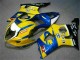2003-2004 Jaune Bleu Suzuki GSXR 1000 Carénage Moto 2003-2004 Jaune Bleu Suzuki GSXR 1000 Carénage Moto
