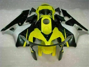 2003-2004 Jaune Noir Honda CBR600RR Carénage Moto