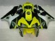 2003-2004 Jaune Noir Honda CBR600RR Carénage Moto 2003-2004 Jaune Noir Honda CBR600RR Carénage Moto