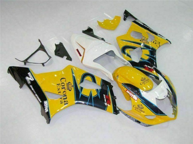 2003-2004 Jaune Suzuki GSXR 1000 Carénage Moto 2003-2004 Jaune Suzuki GSXR 1000 Carénage Moto