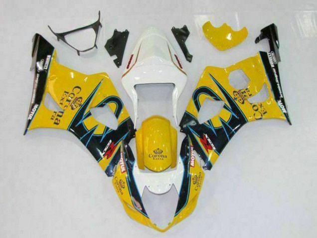2003-2004 Jaune Suzuki GSXR 1000 Carénage Moto 2003-2004 Jaune Suzuki GSXR 1000 Carénage Moto
