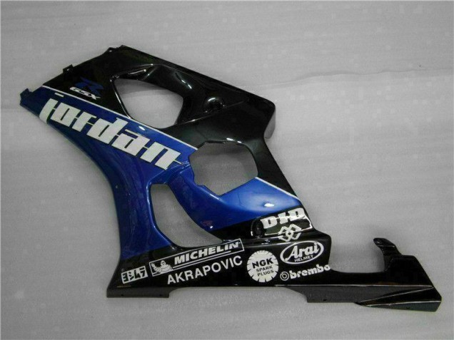 2003-2004 Noir Bleu Suzuki GSXR 1000 Carénage Moto 2003-2004 Noir Bleu Suzuki GSXR 1000 Carénage Moto