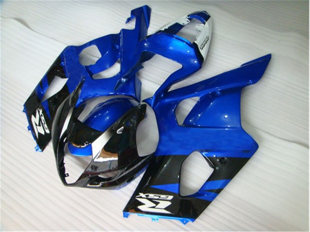 2003-2004 Noir Bleu Suzuki GSXR 1000 Carénages Moto