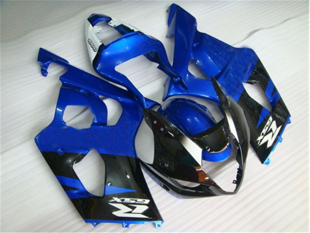 2003-2004 Noir Bleu Suzuki GSXR 1000 Carénages Moto